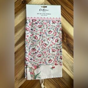 NEW Cath Kidston Spring Birds 2-pc. Tea Towel Set